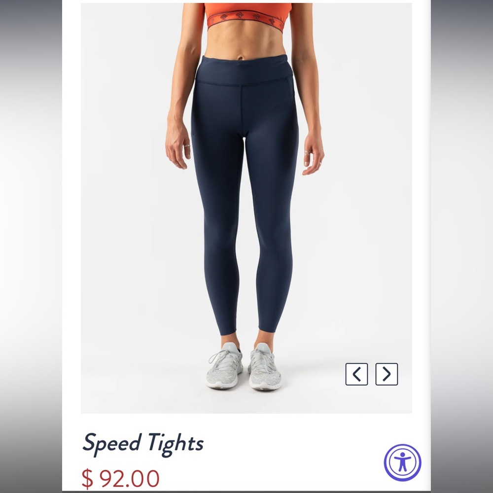 XS Rabbit Navy Speed Tights